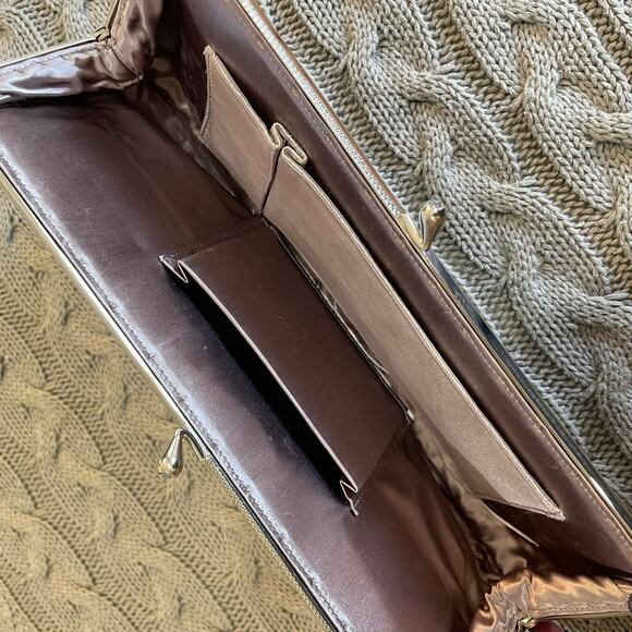 Vintage Charcoal/Black Beaded Clutch - Picture 7 of 12